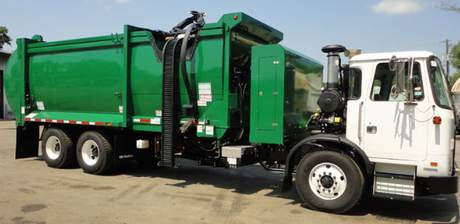 Compressed natural gas garbage trucks.png